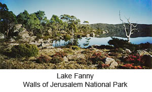 Lake Fanny, Walls of Jerusalem Walk